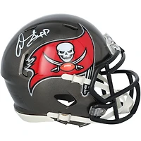 Casque Riddell Speed ​​Mini autographié par Warren Sapp des Tampa Bay Buccaneers