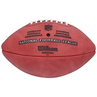 Ballon de football Wilson Duke en couleur autographié par Warren Sapp, des Buccaneers de Tampa Bay.