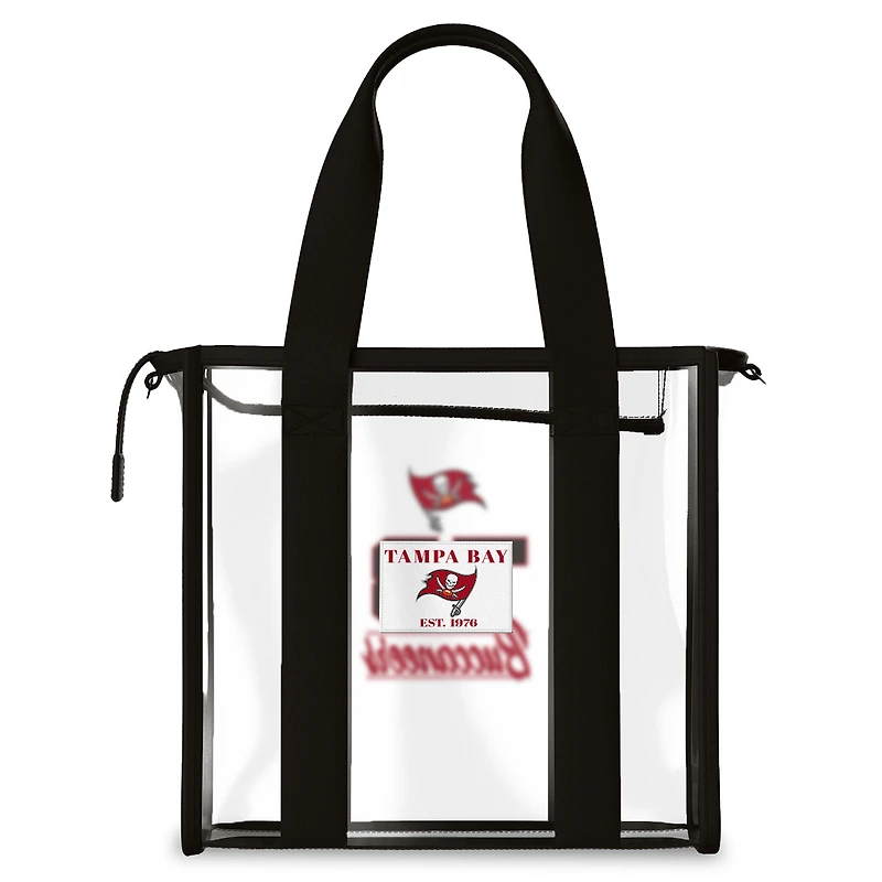 WEAR by Erin Andrews Tampa Bay Buccaneers Stadium Tote Bag with Team Color Trim