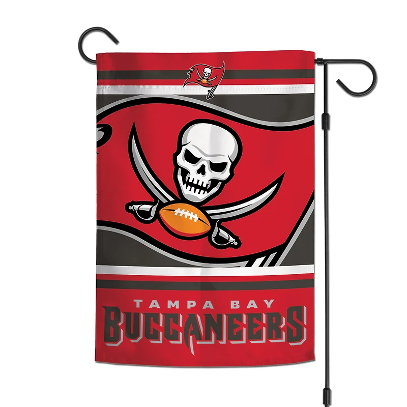 WinCraft Tampa Bay Buccaneers 12'' x 18'' Double-Sided Slogan Garden Flag
