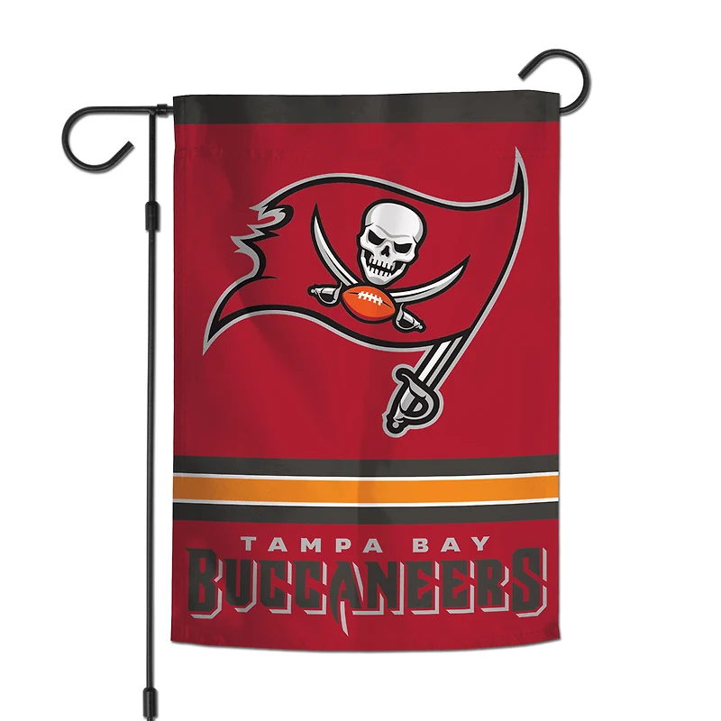 Drapeau de jardin WinCraft Tampa Bay Buccaneers 12'' x 18'' Équipe favorite