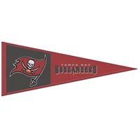 Fanion en laine WinCraft Tampa Bay Buccaneers 13" x 32" avec logo principal