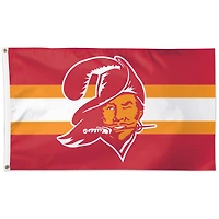 WinCraft Tampa Bay Buccaneers 3' x 5' Logo de l'équipe historique Drapeau unilatéral