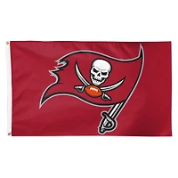 Drapeau WinCraft Tampa Bay Buccaneers 3' x 5' Logo principal simple face
