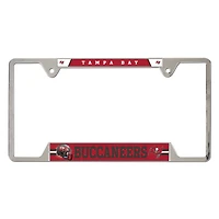 WinCraft  Tampa Bay Buccaneers Chrome Plated Metal License Plate Frame