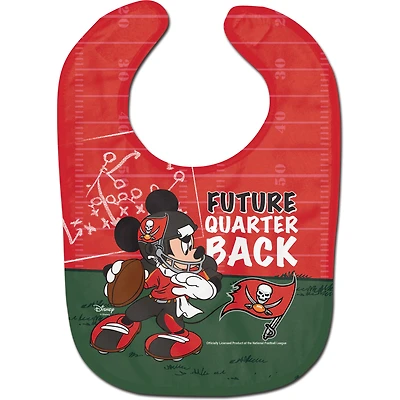 WinCraft Tampa Bay Buccaneers Disney Mickey All Pro Baby Bib