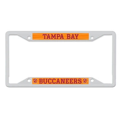 Cadre de plaque d'immatriculation en métal WinCraft Tampa Bay Buccaneers