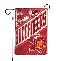 Drapeau de jardin double face WinCraft Tampa Bay Buccaneers, 30,5 x 45,7 cm