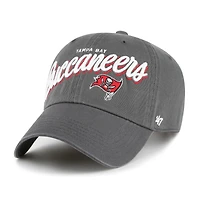 Women's '47  Graphite Tampa Bay Buccaneers Ariana Clean Up Adjustable Hat