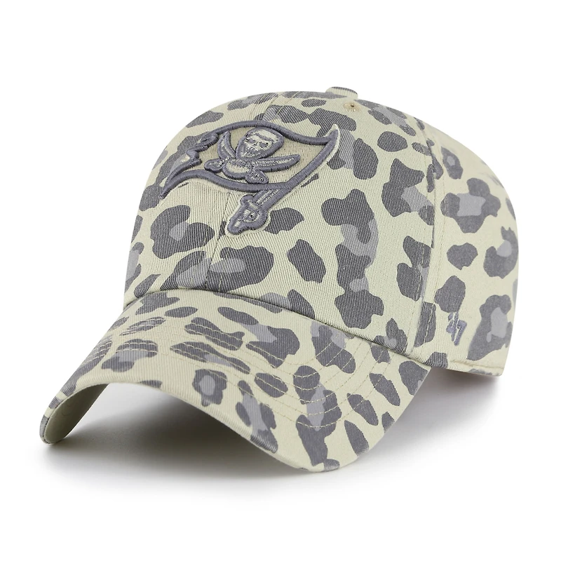 Casquette ajustable Bagheera Clean Up grise pour femme, modèle 1947, des Tampa Bay Buccaneers