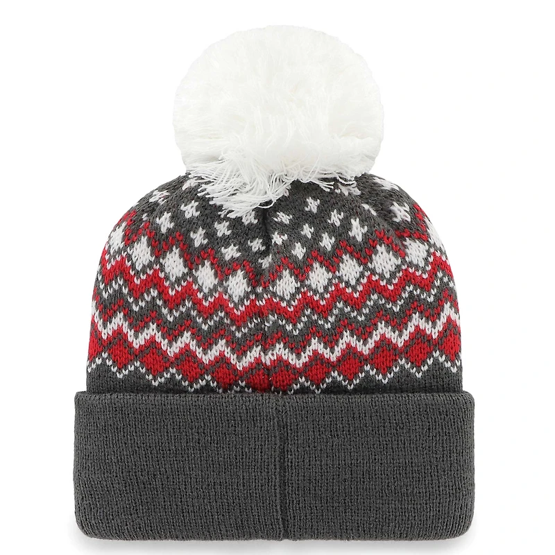 Bonnet en tricot à revers Elsa des Buccaneers de Tampa Bay '47 pour femmes avec pompon