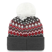 Bonnet en tricot à revers Elsa des Buccaneers de Tampa Bay '47 pour femmes avec pompon