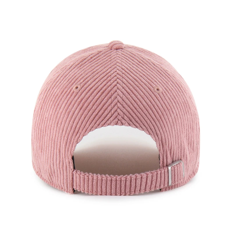 Casquette ajustable Mellow Corduroy Clean Up rose des Buccaneers de Tampa Bay pour femme, modèle 47