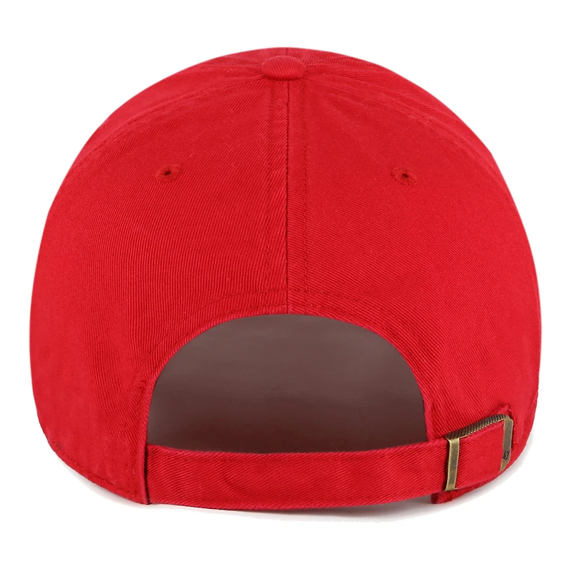 Casquette réglable de nettoyage avec icône de confettis des Buccaneers de Tampa Bay '47 pour femmes, rouge