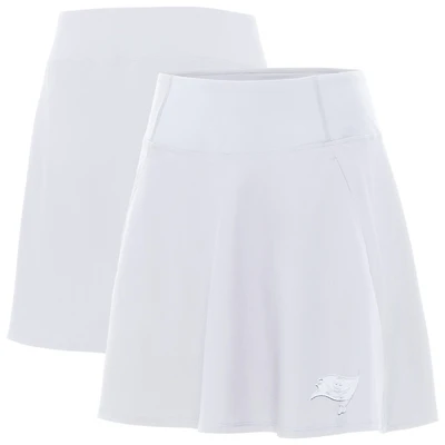 Women's Antigua White Tampa Bay Buccaneers Chip Skort