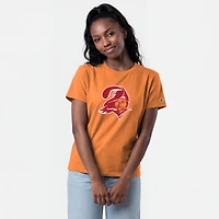 T-shirt féminin Champion Red Tampa Bay Buccaneers avec logo