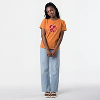 Women's Champion  Orange Tampa Bay Buccaneers Logo T-Shirt