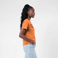 Women's Champion  Orange Tampa Bay Buccaneers Logo T-Shirt