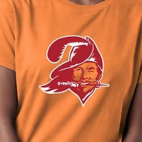 Women's Champion  Orange Tampa Bay Buccaneers Logo T-Shirt