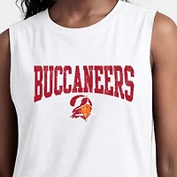 Women's Champion  White Tampa Bay Buccaneers Muscle Tank Top