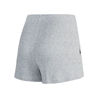 Ensemble t-shirt et short à capuche manches longues Concepts Sport gris Tampa Bay Buccaneers Juniper pour femmes