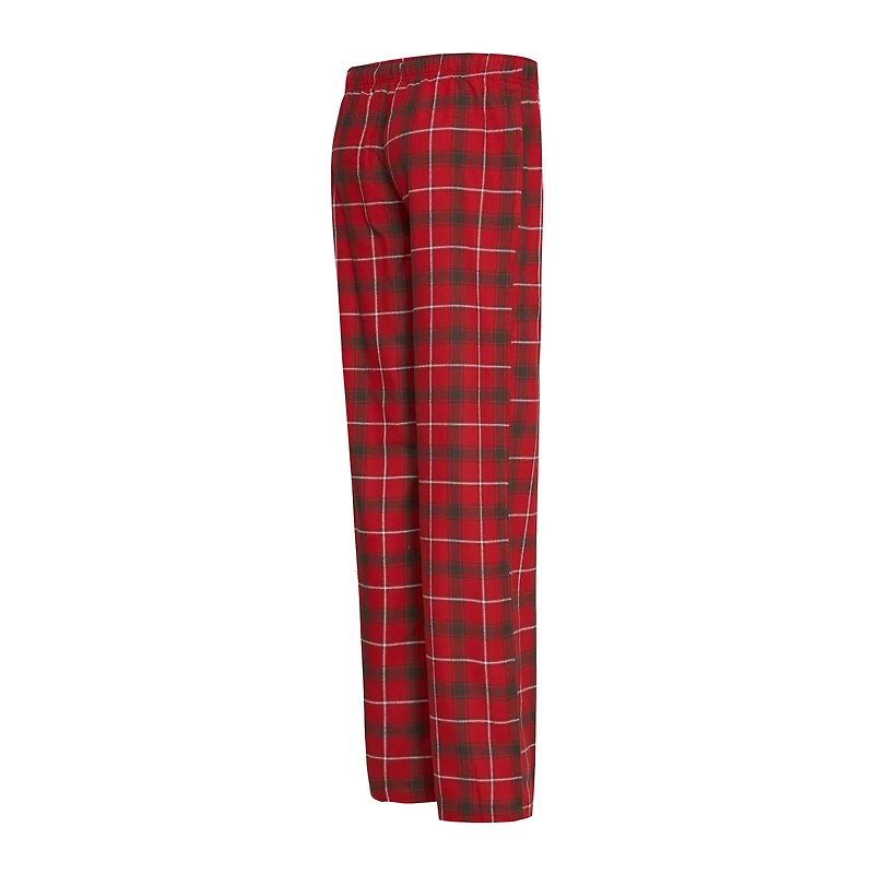 Women's Concepts Sport Red/Pewter Tampa Bay Buccaneers Arctic Top & Flannel Pants Sleep Set