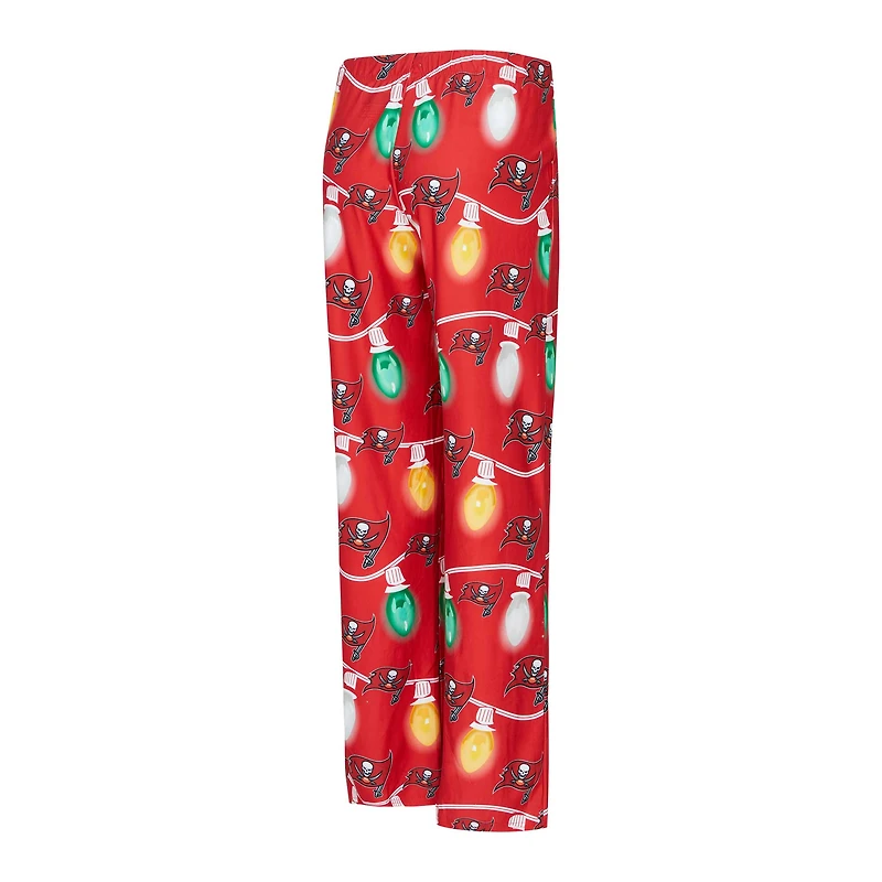 Ensemble haut à manches longues et pantalon en tricot Garland des Tampa Bay Buccaneers de Concepts Sport pour femme