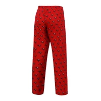 Women's Concepts Sport Red Tampa Bay Buccaneers Gauge Allover Print Sleep Pants