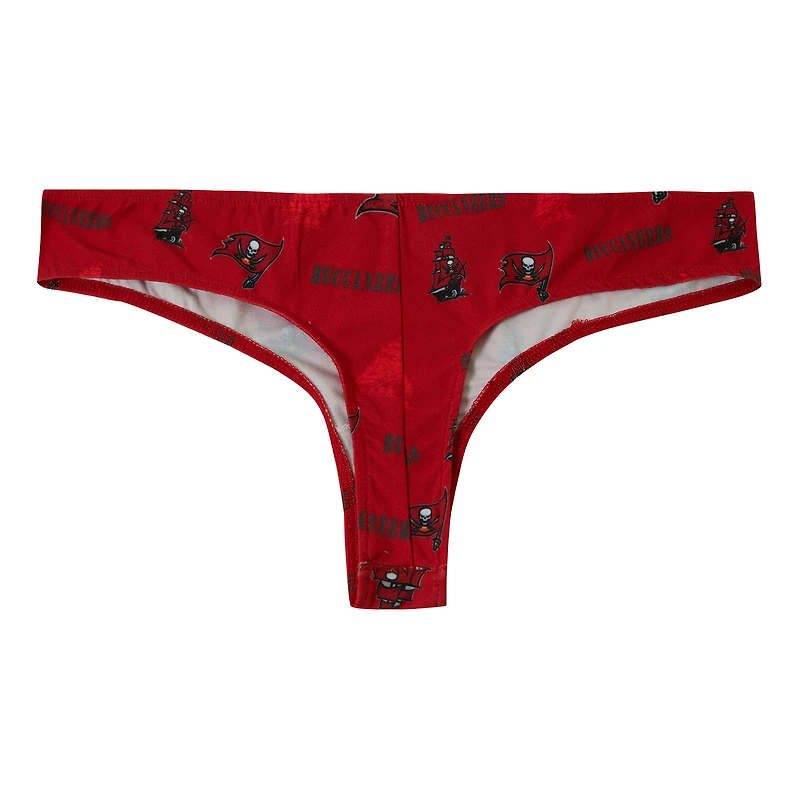 String Concepts Sport rouge à imprimé mosaïque des Tampa Bay Buccaneers pour femme
