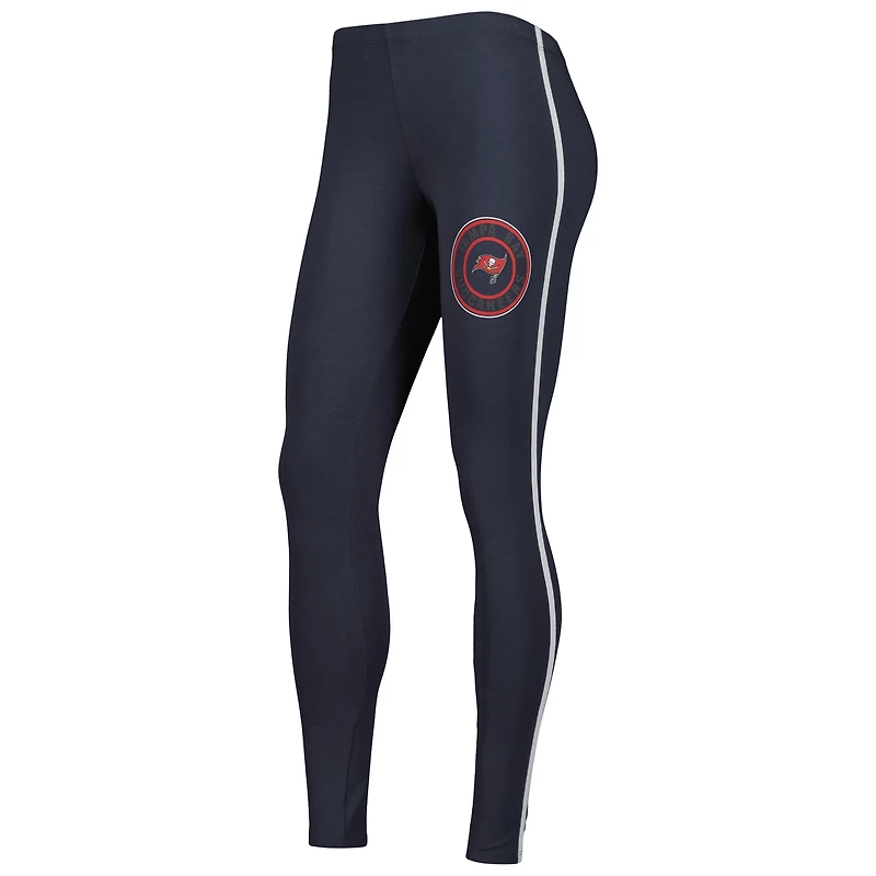 Concepts Sport Ensemble de pyjama et legging Sonata Tampa Bay Buccaneers Blanc/Anthracite pour femme