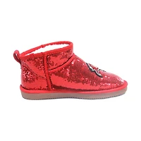 Bottines à paillettes Cuce rouges Tampa Bay Buccaneers pour femmes