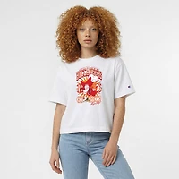 Women's Disney x Champion White Tampa Bay Buccaneers Captain Hook All-Star T-Shirt