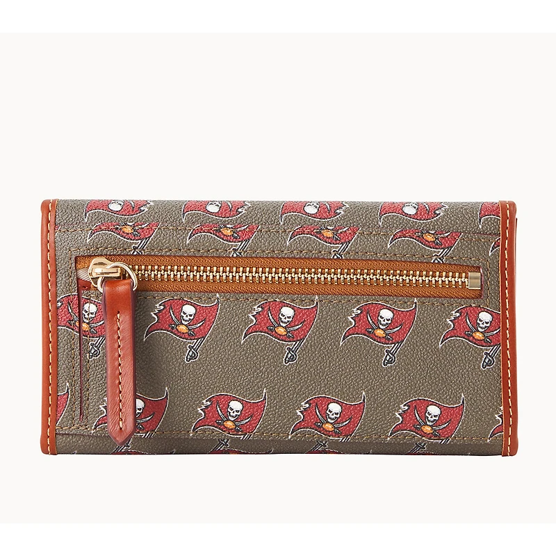 Women's Dooney & Bourke Tampa Bay Buccaneers Team Color Continental Clutch