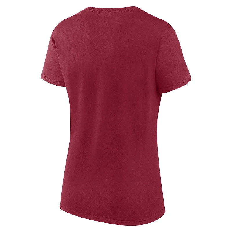 Ensemble de deux t-shirts Fanatics pour femmes, rouge/étain, Tampa Bay Buccaneers Fan