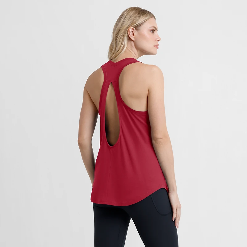 Débardeur Iron Fan des Buccaneers de Tampa Bay pour femmes Fanatics Red