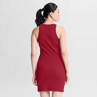 Women's Fanatics Red Tampa Bay Buccaneers Push Beyond Tri-Blend Ribbed Sleeveless Dress