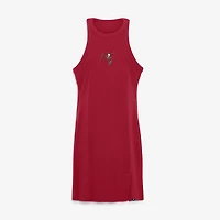 Robe sans manches côtelée tri-blend rouge Tampa Bay Buccaneers de Fanatics pour femmes