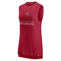Women's Fanatics Red Tampa Bay Buccaneers True Contender - Tank Top