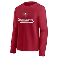 Fanatics pour femmes rouges Tampa Bay Buccaneers Ultimate Style - Chandail à capuchon
