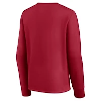Fanatics pour femmes rouges Tampa Bay Buccaneers Ultimate Style - Chandail à capuchon