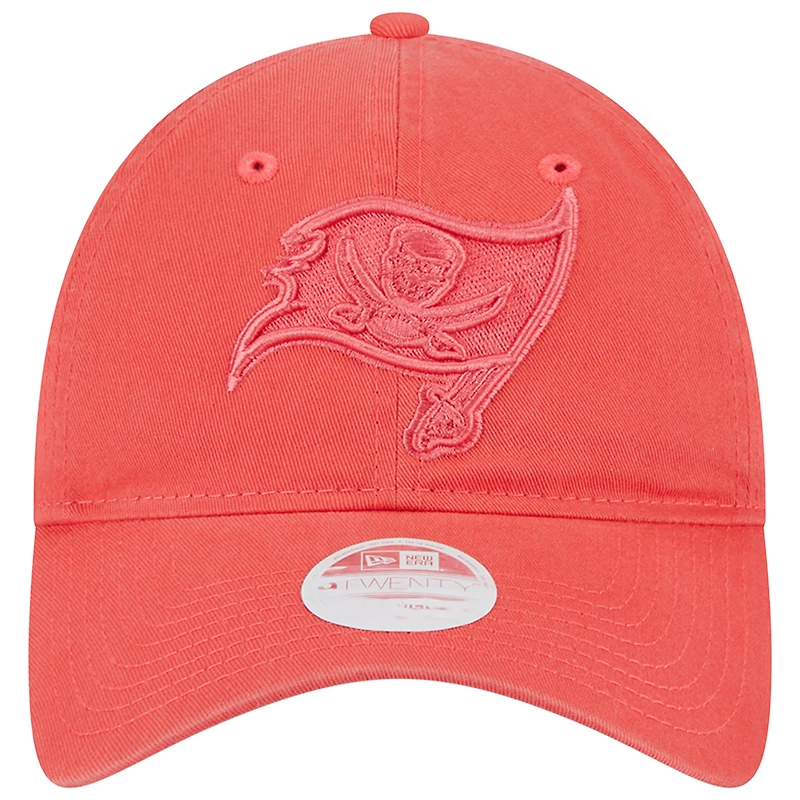 Casquette réglable Brights 9TWENTY New Era Tampa Bay Buccaneers rouge pour femme