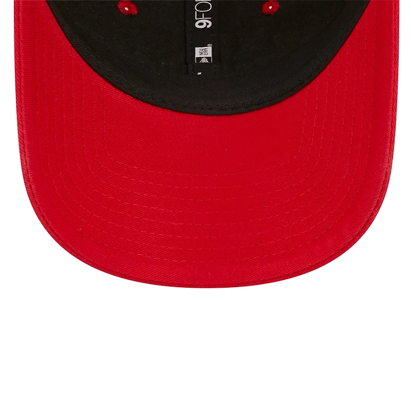Casquette Snapback 9FORTY Team Trucker Tampa Bay Buccaneers New Era rouge pour femme