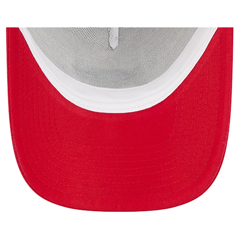 Women's New Era White/Red Tampa Bay Buccaneers Friendship Bracelet 9FORTY Adjustable Hat