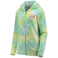 Sweat à capuche Ice-Dye des Buccaneers de Tampa Bay New Era pour femme