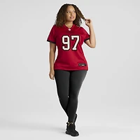 Women's Nike Al-Quadin Muhammad Red Tampa Bay Buccaneers Team Game Jersey