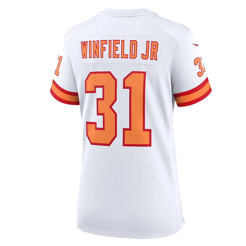 Women's Nike Antoine Winfield Jr. White '76 Tampa Bay Buccaneers 50th Season Game Jersey