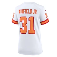 Women's Nike Antoine Winfield Jr. White '76 Tampa Bay Buccaneers 50th Season Game Jersey