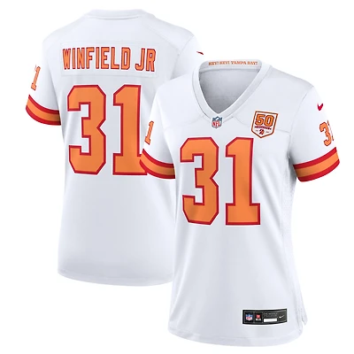 Women's Nike Antoine Winfield Jr. White '76 Tampa Bay Buccaneers 50th Season Game Jersey
