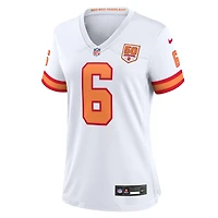 Women's Nike Baker Mayfield White '76 Tampa Bay Buccaneers 50th Season Game Jersey
