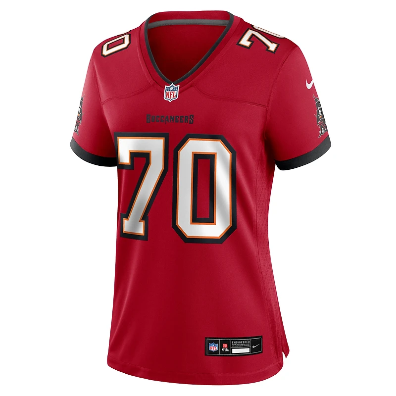 Women's Nike Ben Chukwuma  Red Tampa Bay Buccaneers Team Game Jersey